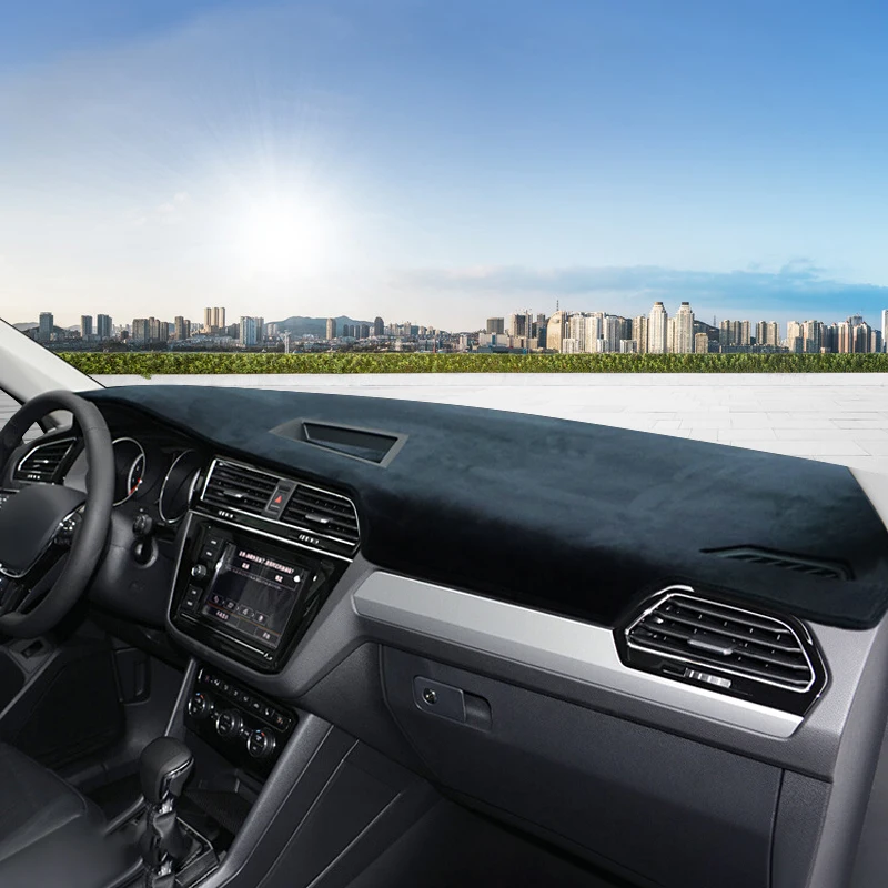 For Volkswagen VW Tiguan MK2 R-Line 2016 2017 2018 2019 2020 2021 2022 2023 Car Dashboard Mat Sun Shade Cover Accessories view 2