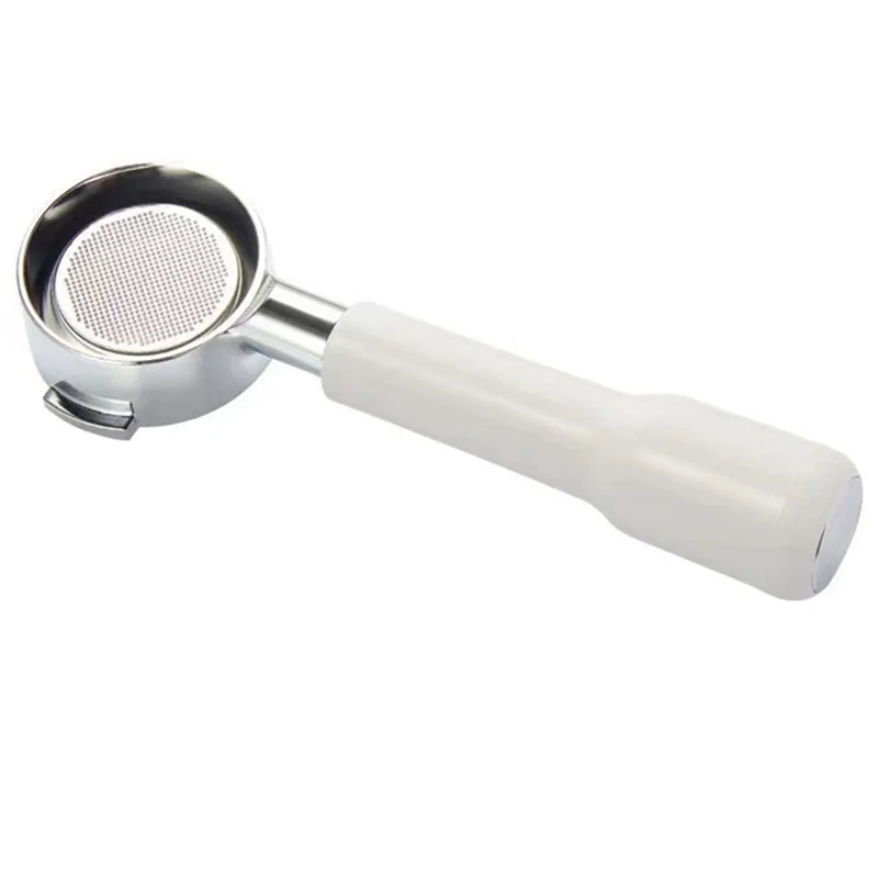 

-A23G 58 мм бездонный портафильтр для кофе с деревянной ручкой, фильтр для кофе из нержавеющей стали для E61, аксессуары для эспрессо-машины