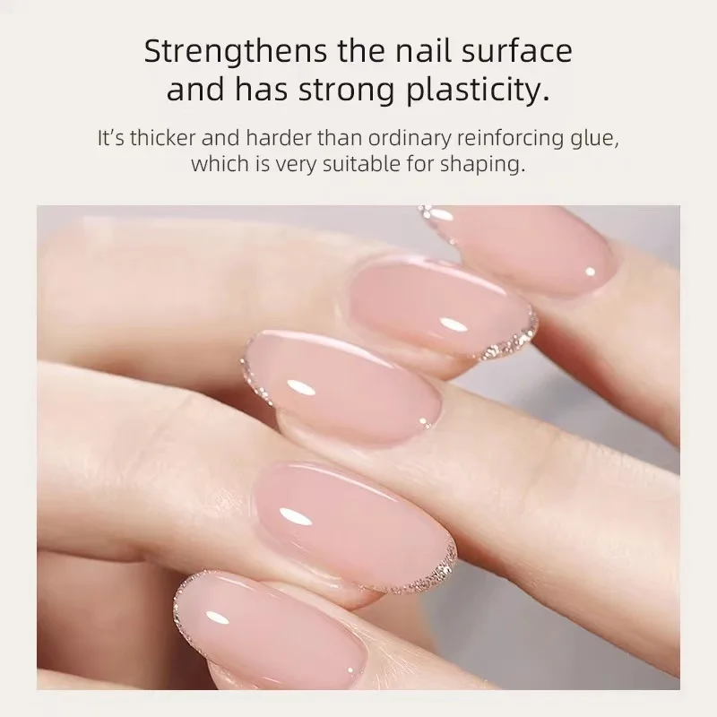 XEIJAYI Self-leveling Gel Polish 10ml Polygel For Strengthener Gel ExtensionGel Base coat In A Bottle soak Off UvLED Gel Nail