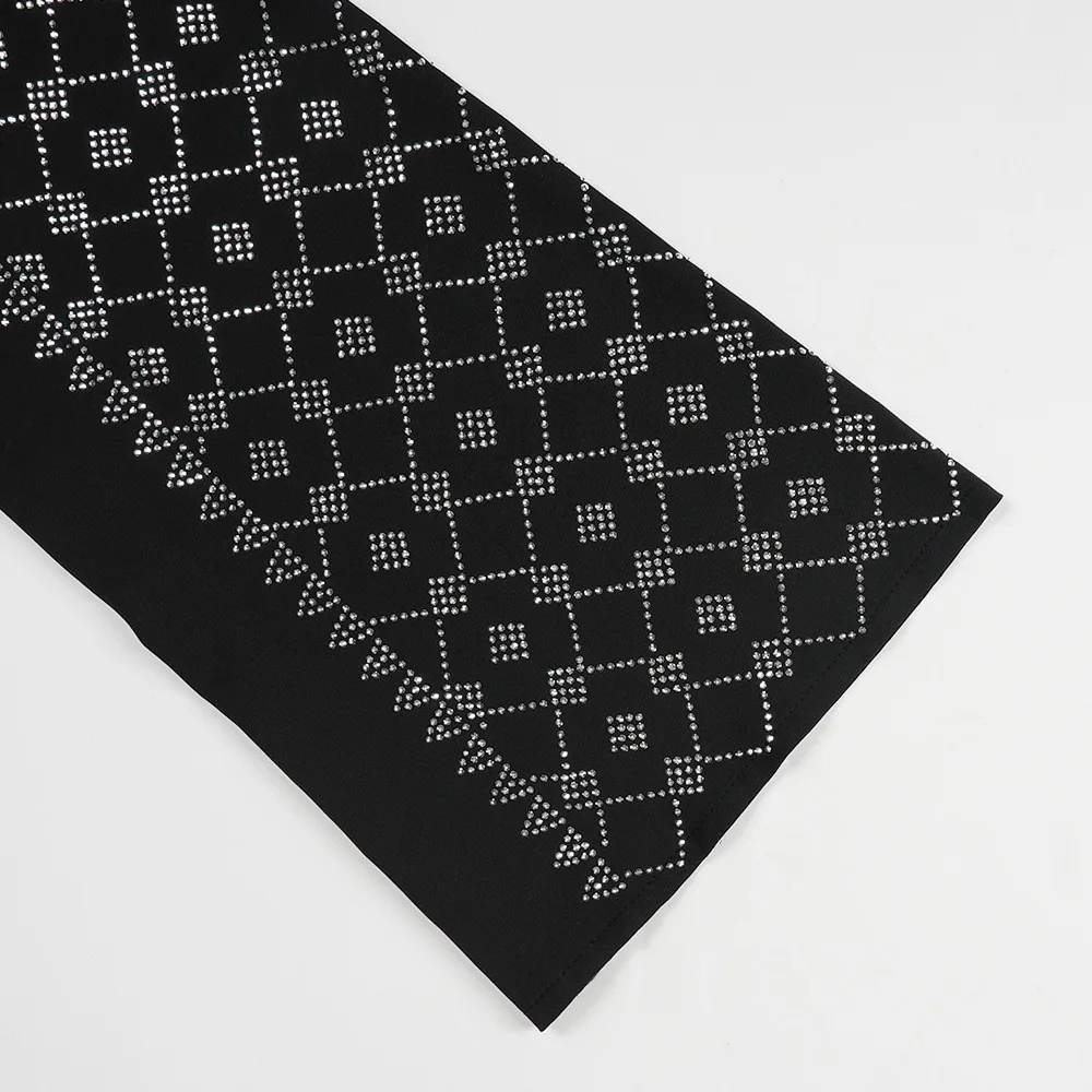 Elegant Abayas for Women 2025 New Dubai Turkey Muslim Dress Diamond Fashion Dashiki Ankara Caftan Marocain Boubou Robes Djellaba