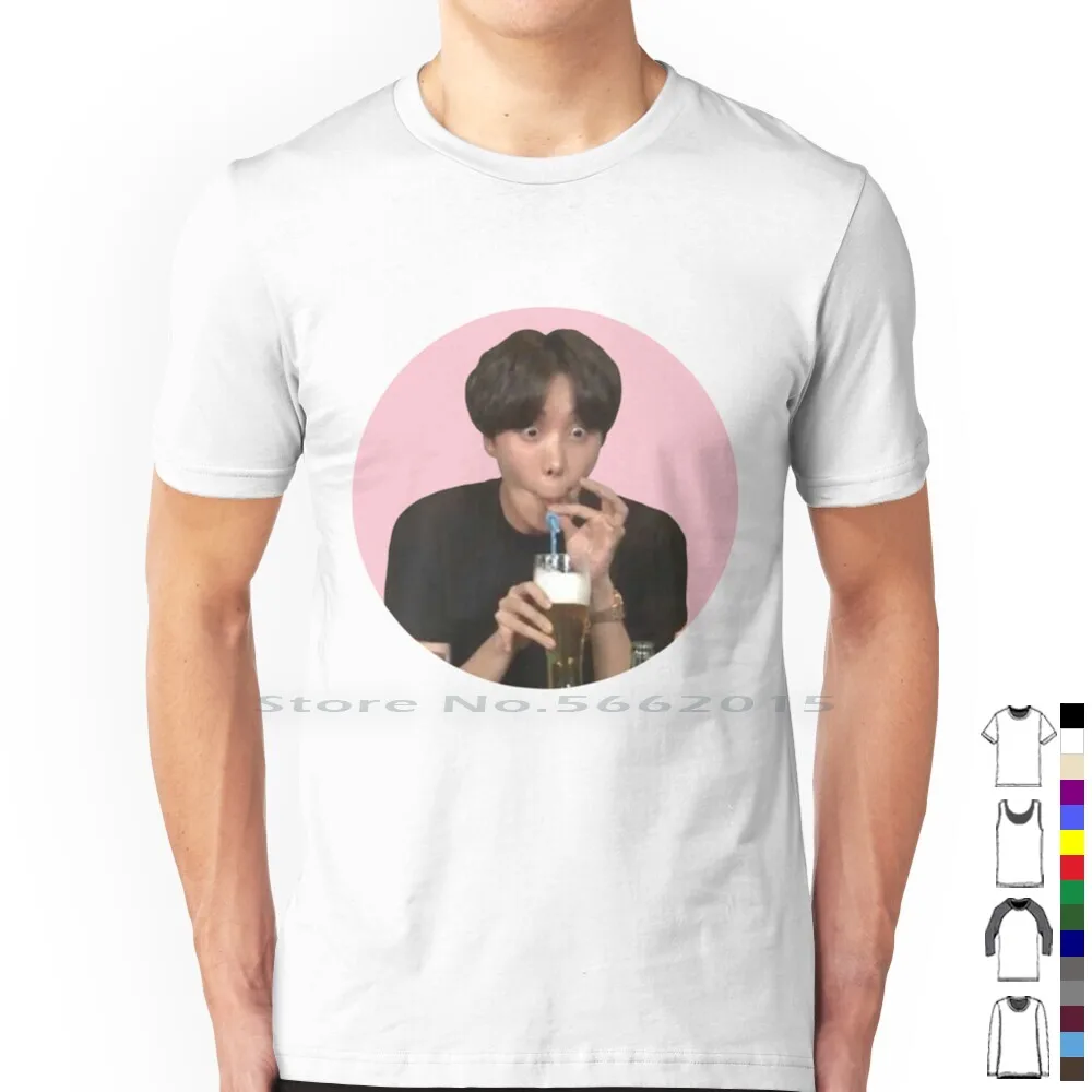 Hobi T Shirt 100% Cotton Jhope Kpop Eatjin Kim Seokjin Namjoon Meme Min Yoongi Park Jimin Kim Taehyung Kookie Jung Hoseok Funny