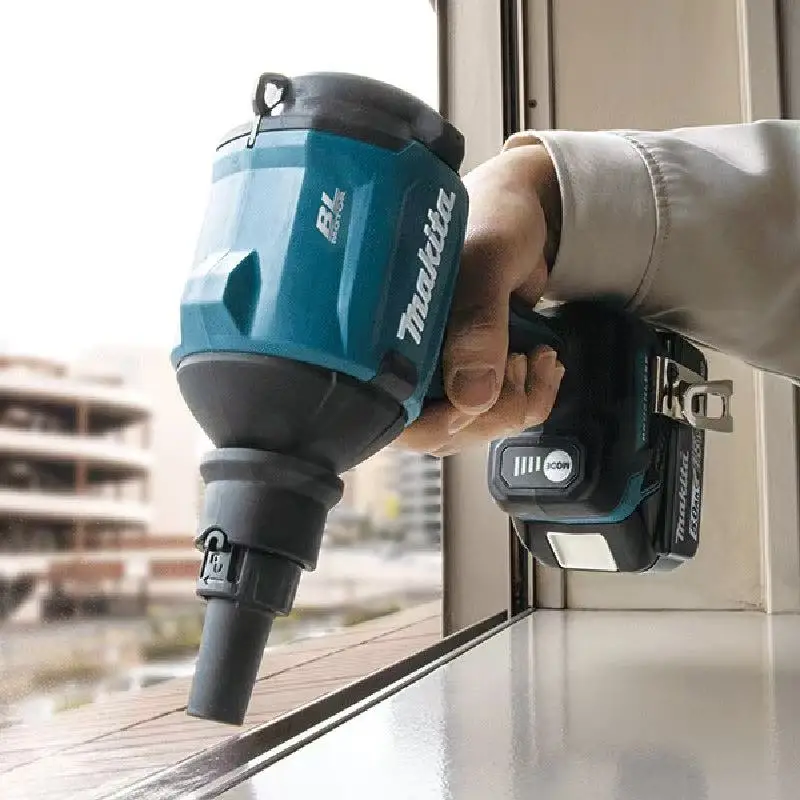 마키타 DAS180 2025 브러시리스 무선 에어 블로워 먼지 제거 건 노즐 포함 다기능 먼지 제거 및 인플레이터 도구