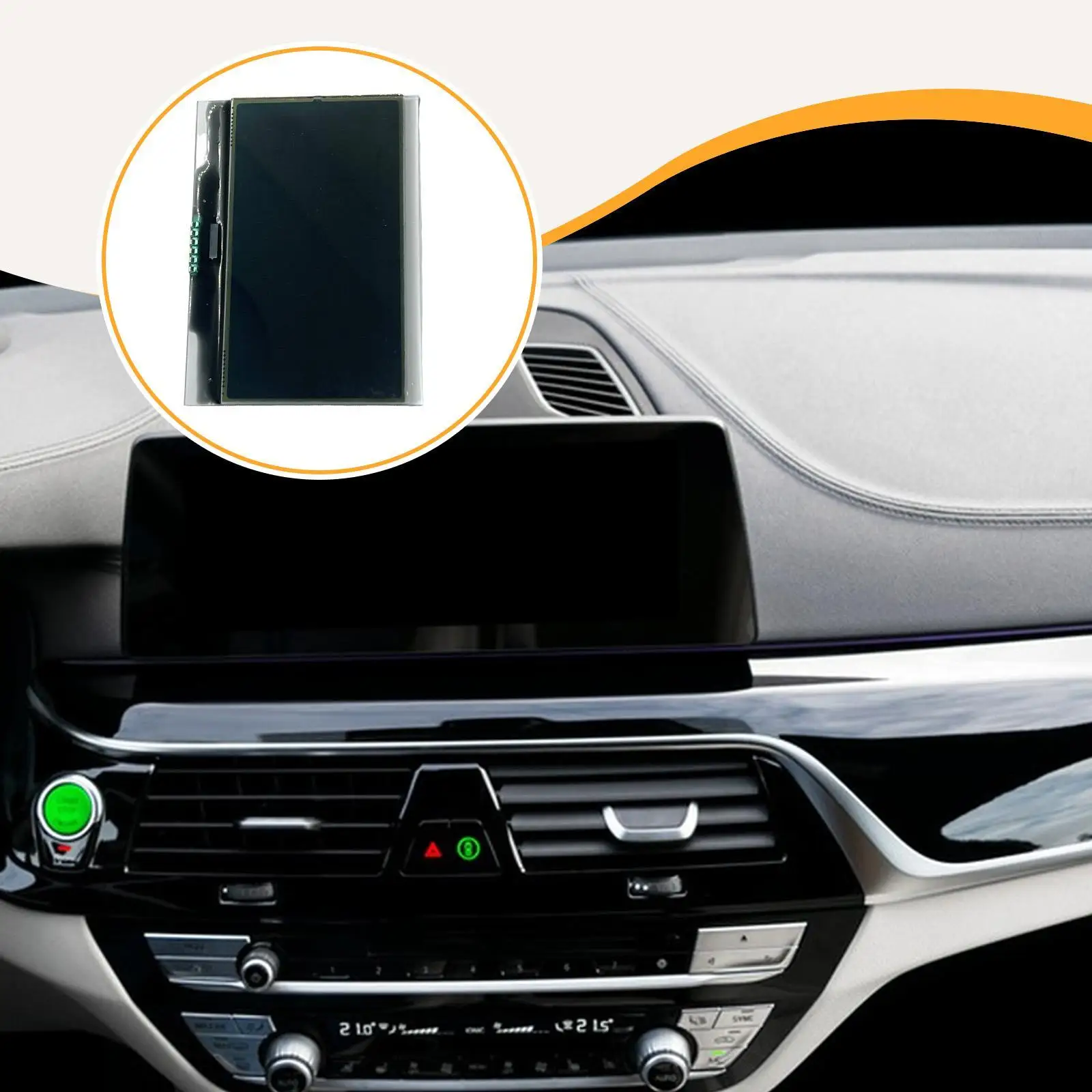

LCD Display Screen 8201297586 Replace Parts Component for Instrument Cluster