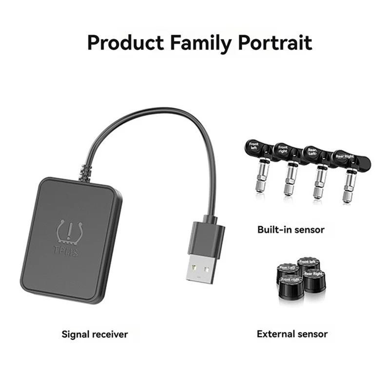 

Spare Tire Internal Sensor TPMS Tire Pressure Monitoring System Player Detection Car Navigation Detection