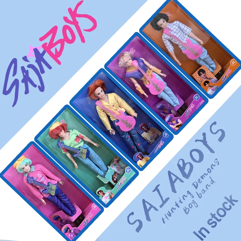 2025 شيطان ساغا أنيمي Poseable الشكل 11 المفاصل K-POP الصبي الفرقة تحصيل هدية لعطلة عيد الميلاد عيد ميلاد