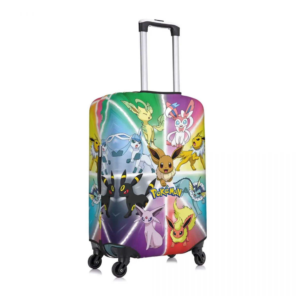 Custom Pokemon Pikachu Luggage Cover Fashion Suitcase Protector Covers Suit For 18-32 inch