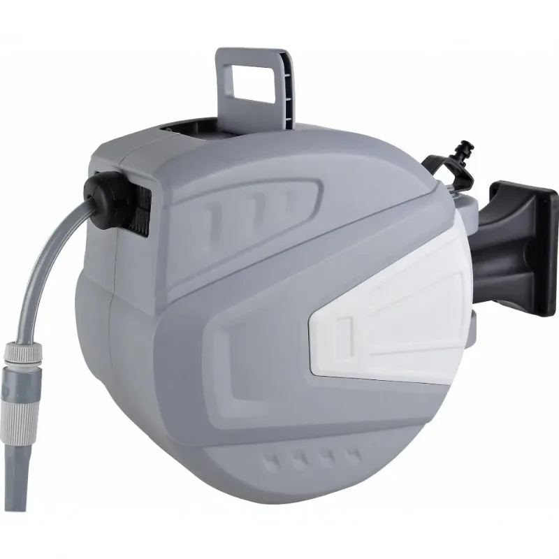 

2025Top Selling Retractable Wall Mounted Garden Hose Reels 15m Roll-up Air Hose Reel for Outdoor Watering Garden Yard
