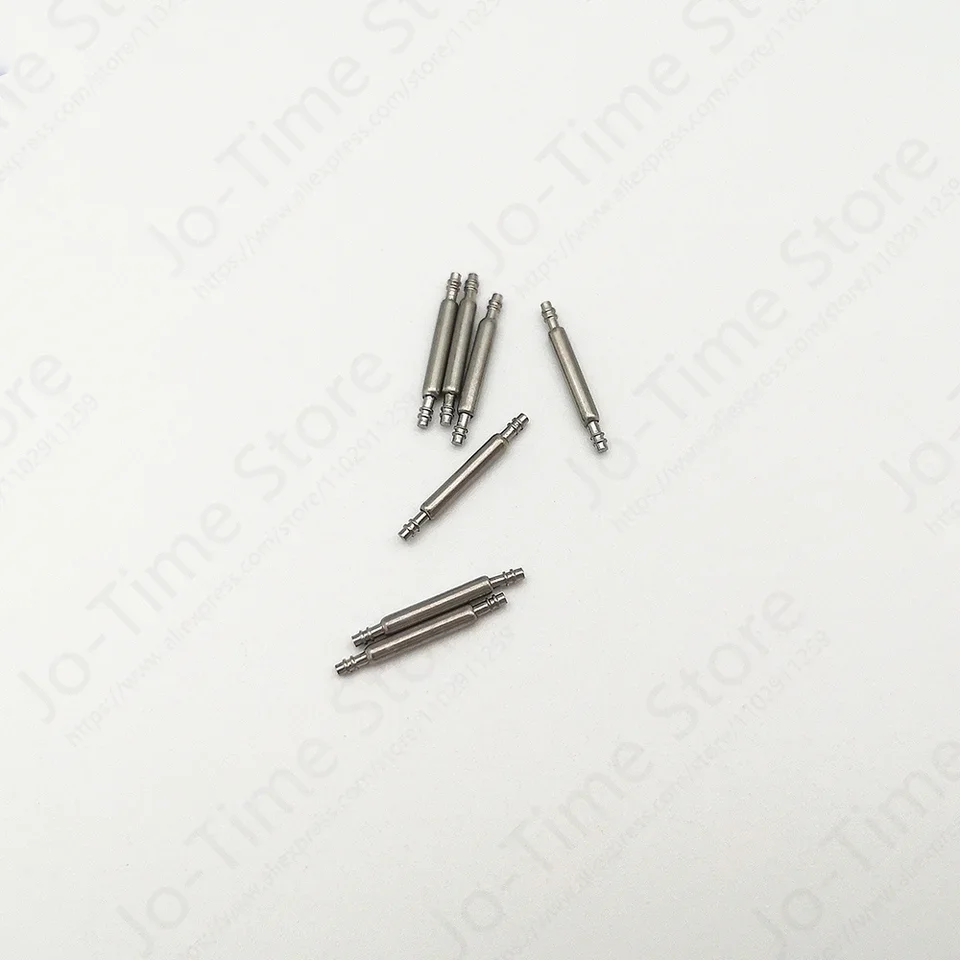 1000 pezzi barre a molla in acciaio inossidabile diametro 1.3mm 8mm-24mm cinturino cinturino strumenti di riparazione perni 304L per accessori per orologi