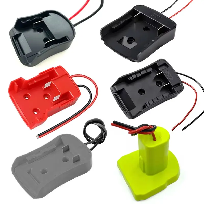 

Power Wheel Adapter for Dewalt for Makita/Bosch/Milwaukee/Black&Decker/Ryobi 18V 20V Battery DIY Power Connector Dock Holder