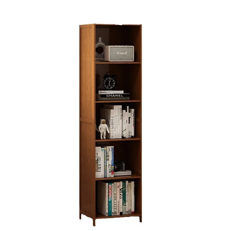 

Bookcase with Door, Multi-layer Storage Rack, Living Room Display Cabinet, Bookshelf