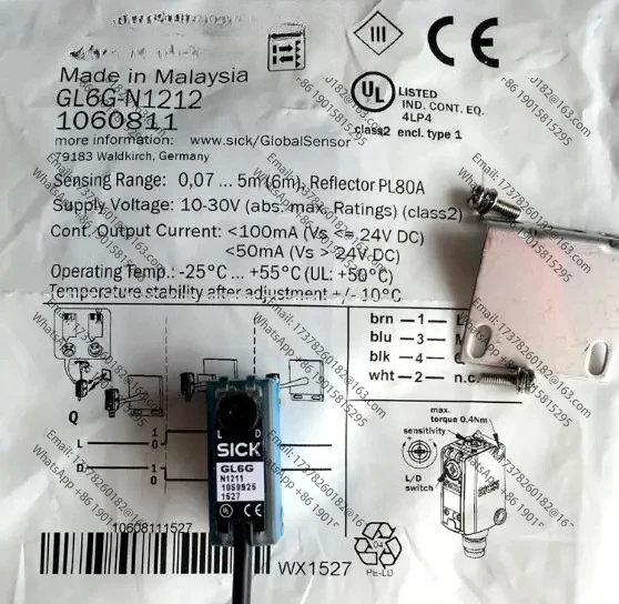 

1PC GL6G-N1212 GL6G-N1211 Photoelectric Switch Sensor New Original