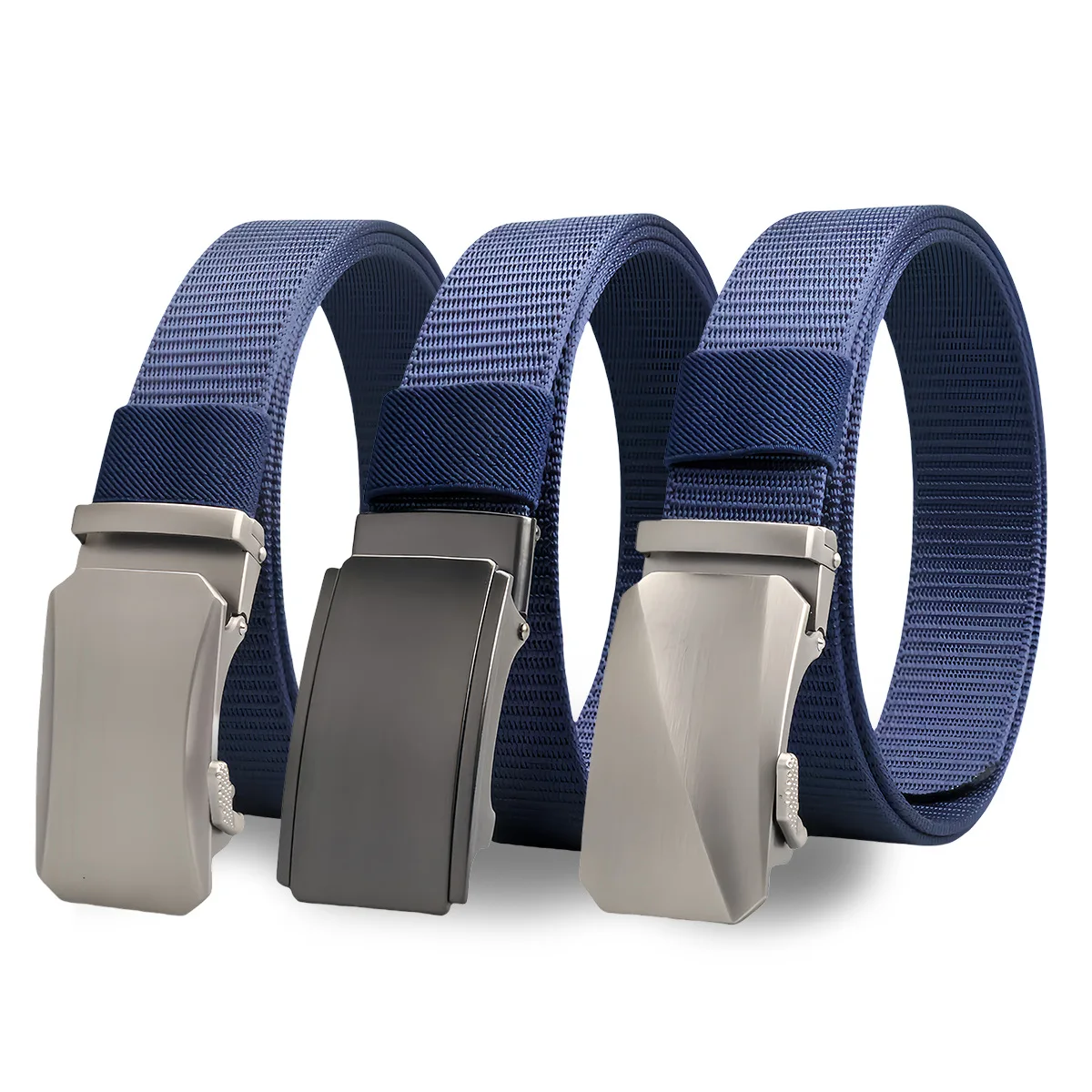 Automatic Buckle Nylon Tactical Belt Men's Multi-functional Outdoor Versatile Jeans Accessories Casual Student Belt 3.5cm