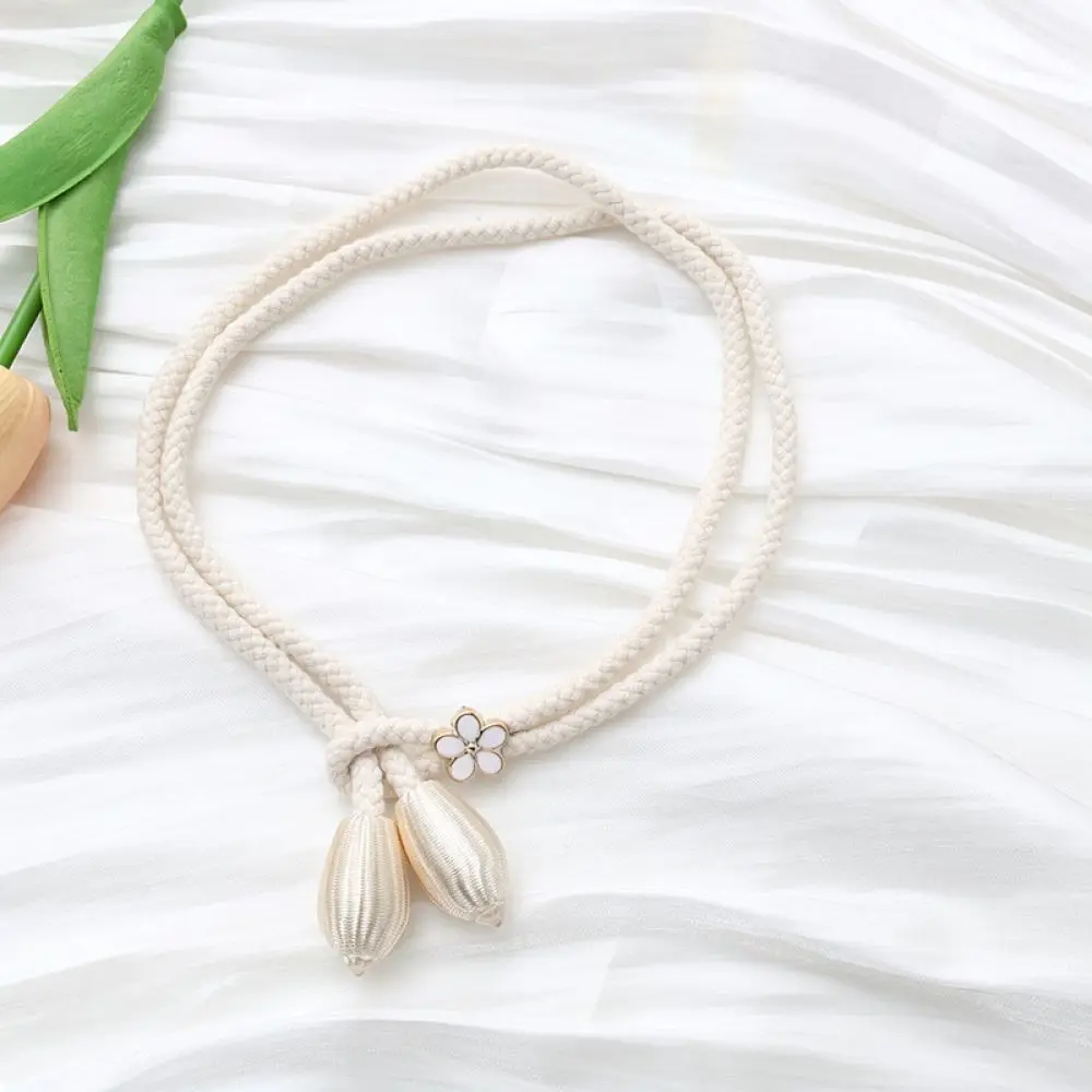 Decorative Cotton Rope Curtain Tiebacks Adjustable Drapery Holdbacks Fastener For Modern Bedroom Living Room
