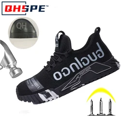 Safety Shoes Men for Work Safety Boots Steel Toe Protective Shoes Puncture Proof Work Boots Construction Working Shoes for Men