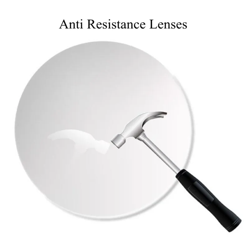 Chashma Polycarbonate Progressive Lenses Anti Resistance 1.59 Aspheric PC Multifocal Lens for Eyes Transparent Glass Durable