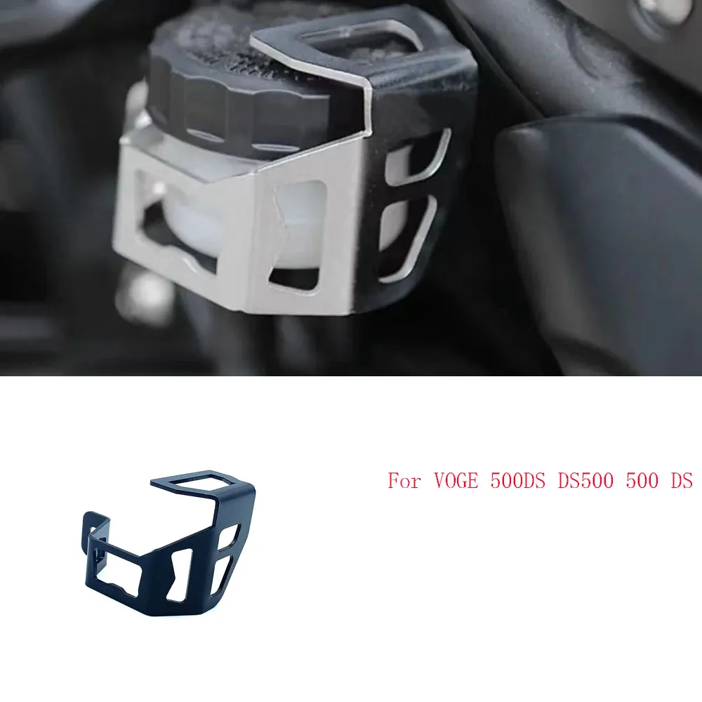 

Motorcycle Fit VOGE 500DS Rear Brake Fluid Reservoir Guard Cover Oil Cup Cap Protector For VOGE 500DS DS500 500 DS