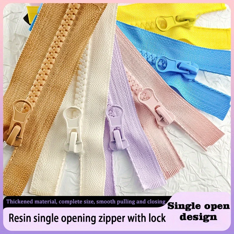 3/6pcs 5# Multi-Color Short Resin Separating Zippers for Pet Costumes Doll Clothes Underwear DIY Bags