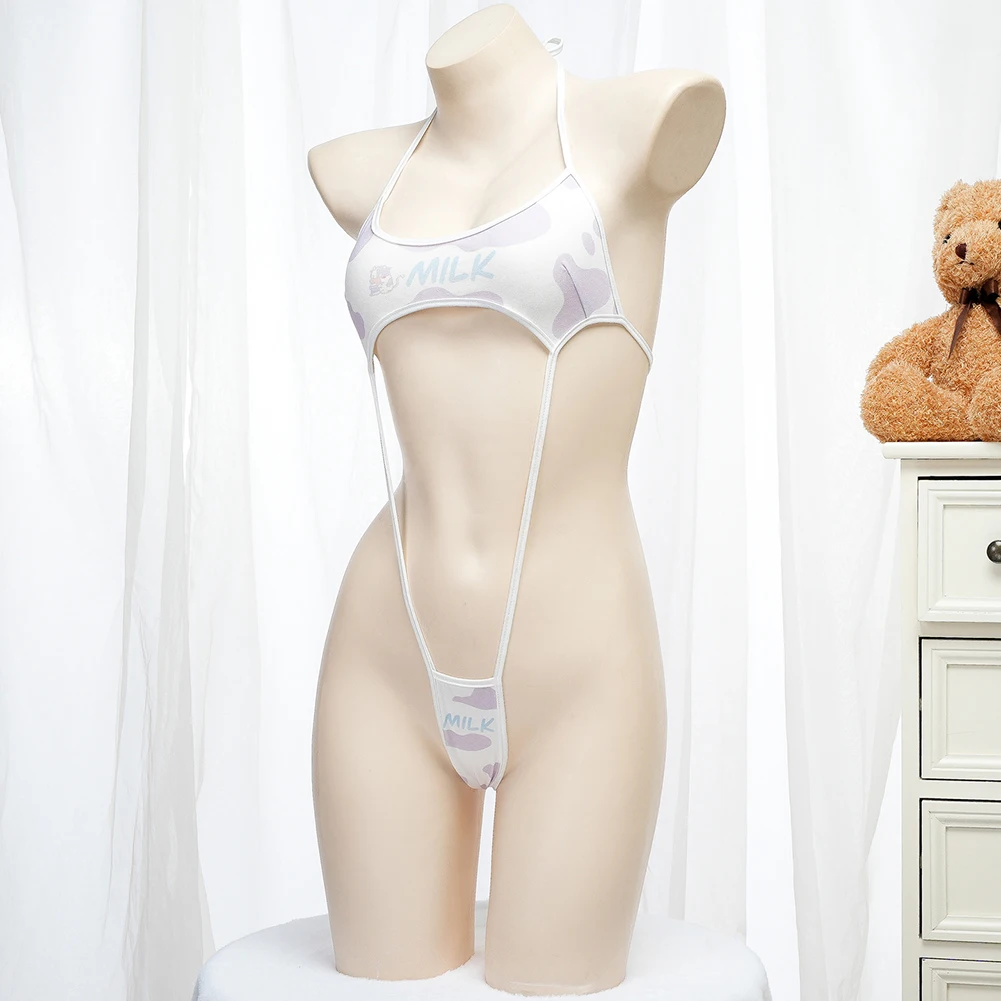 

Backless Strappy Bodysuit For Sleep Backless Bodysuit New Sexy Outfit White Backless Bikini Bikini Style Lingerie