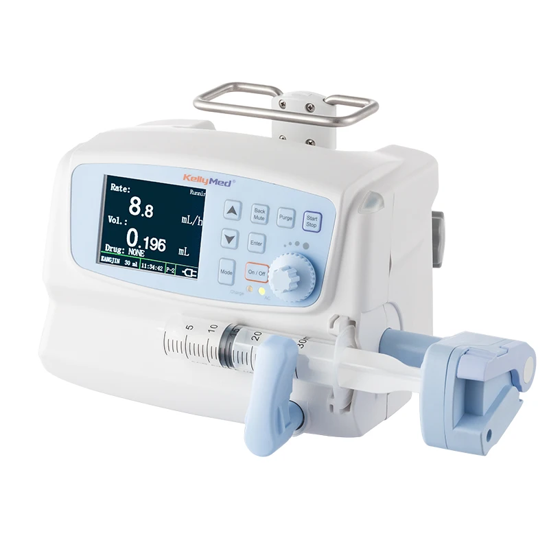 

Hospital Automatic Touch Screen Intravenous Fluids Kellymed Infusion Pump Syringe For Sale