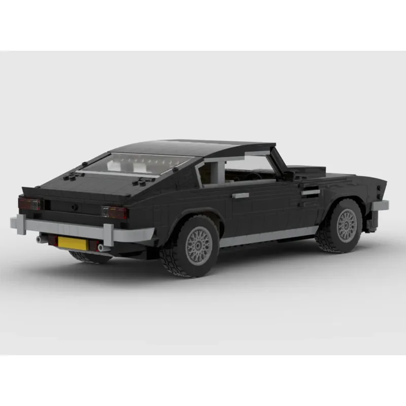 MOC- 198147   Zwart Nieuwe Supercar Racing Bouwsteen Model • 1508 Onderdelen Educatief Jongen Kinderen Kerst Bouwstenen Speelgoed Cadeau