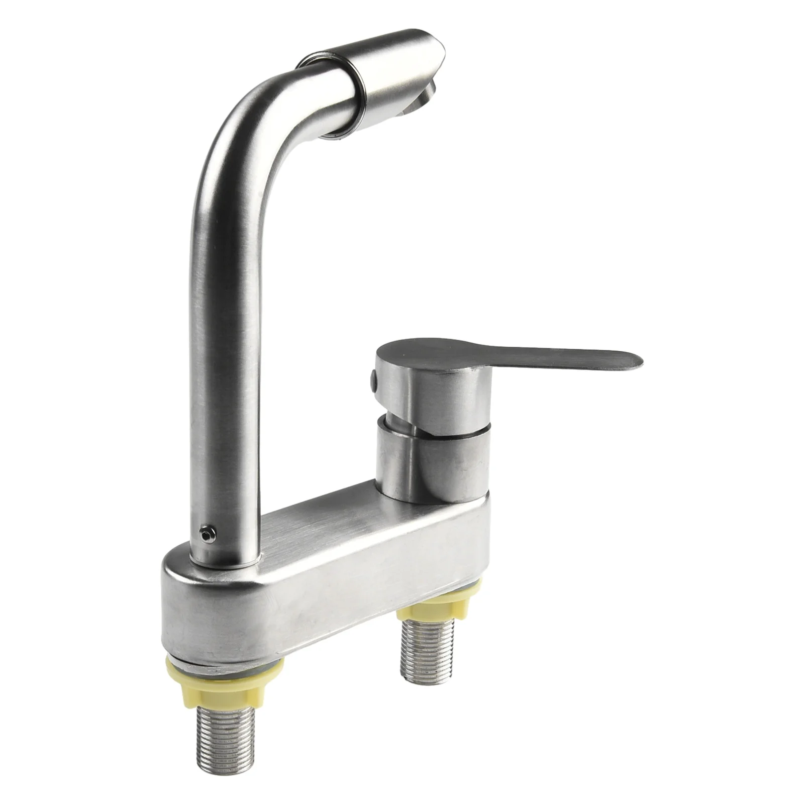 Bathroom Faucet 304 Stainless Steel Basin Faucet Sink Faucet Tap Cold And Hot Mixer Tap Single Hole Tapware Bathroom Accessories