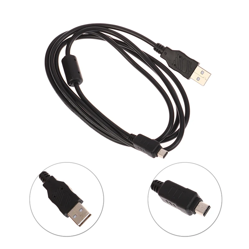 Compatible With Olympus Camera USB Data Cord CB-USB5/USB6 12Pin Cable E-PL3 E450 E400 SZ-14 U1070 SZ-31MR OM-D Camera Cable