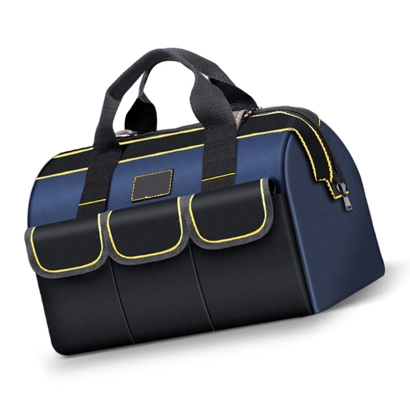 13/16/18 Zoll robuste Werkzeugtasche mit breiter Öffnung, Oxford-Stoff, Elektrikertasche, große Kapazität,