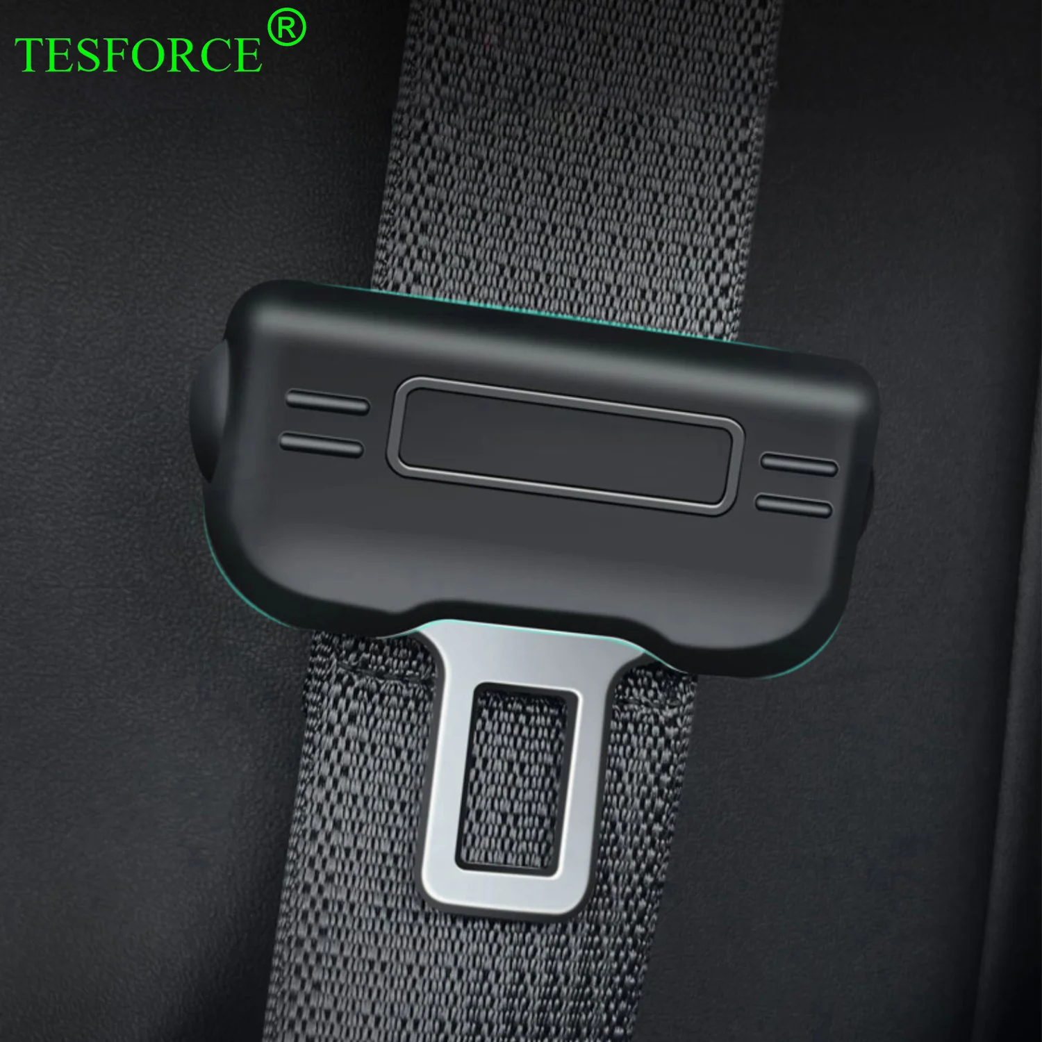 For Tesla Model 3/Y Seat Belt Head Plug Protector Crash Cover Anti-rattle Silicone Anti-scratch Front Rear Seat Belt Plug Covers