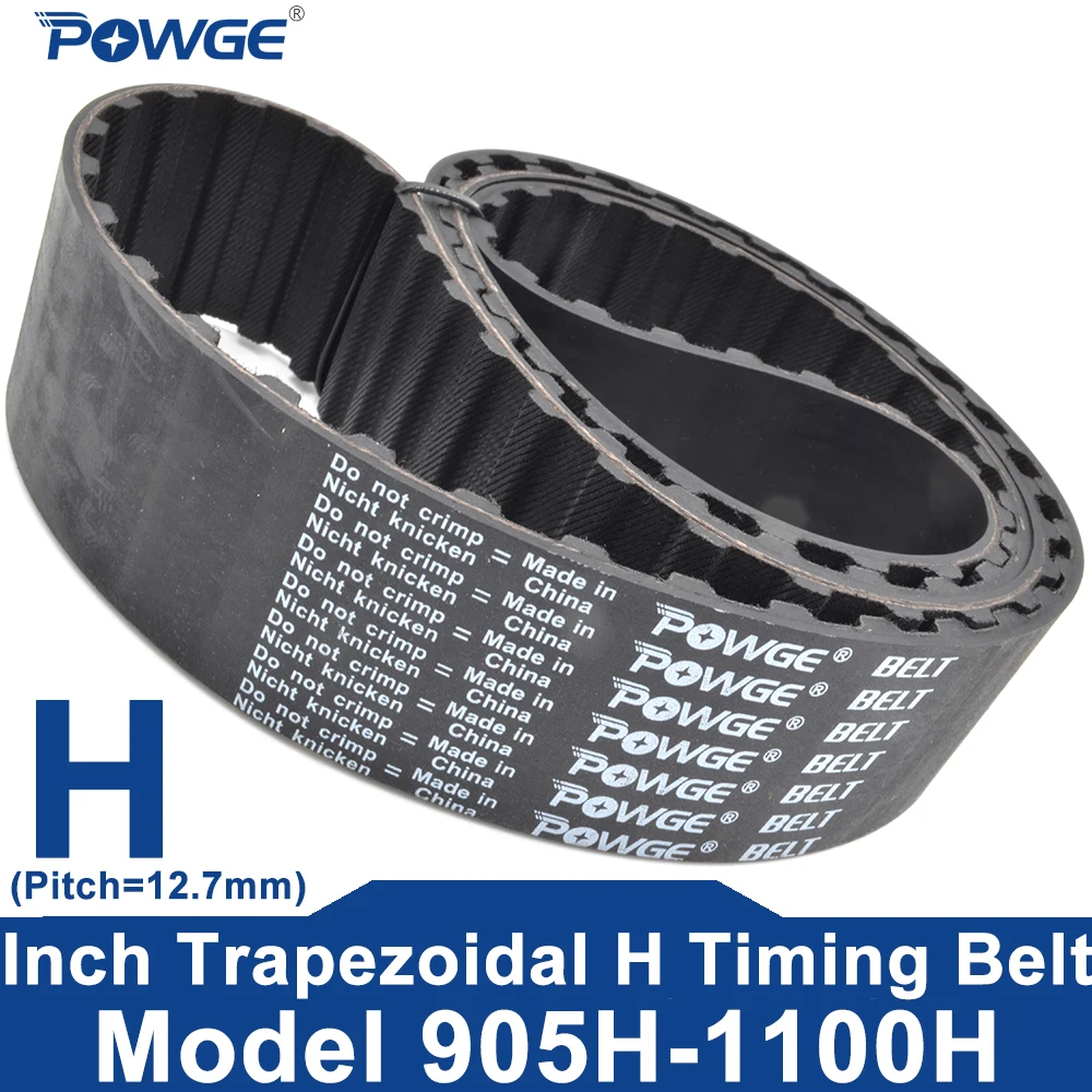 POWGE H Timing belt 905H to 1100H 905 910 920 925 930 940 950 955 960 970 980 985 990 1000 1010 1020 1025 1030 1035 1040 1045