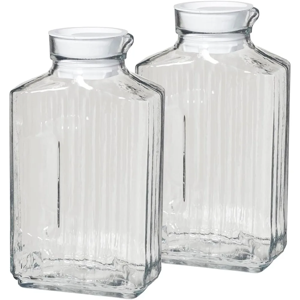 

2-литровый кувшин для бистро с крышкой, упаковка из двух шт.