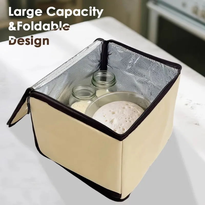 Electric Dough Proofing Foldable Bread Proofing Box for Yeast and Pizza Dough Fermentation Kitchen Baking and Pastry Tools