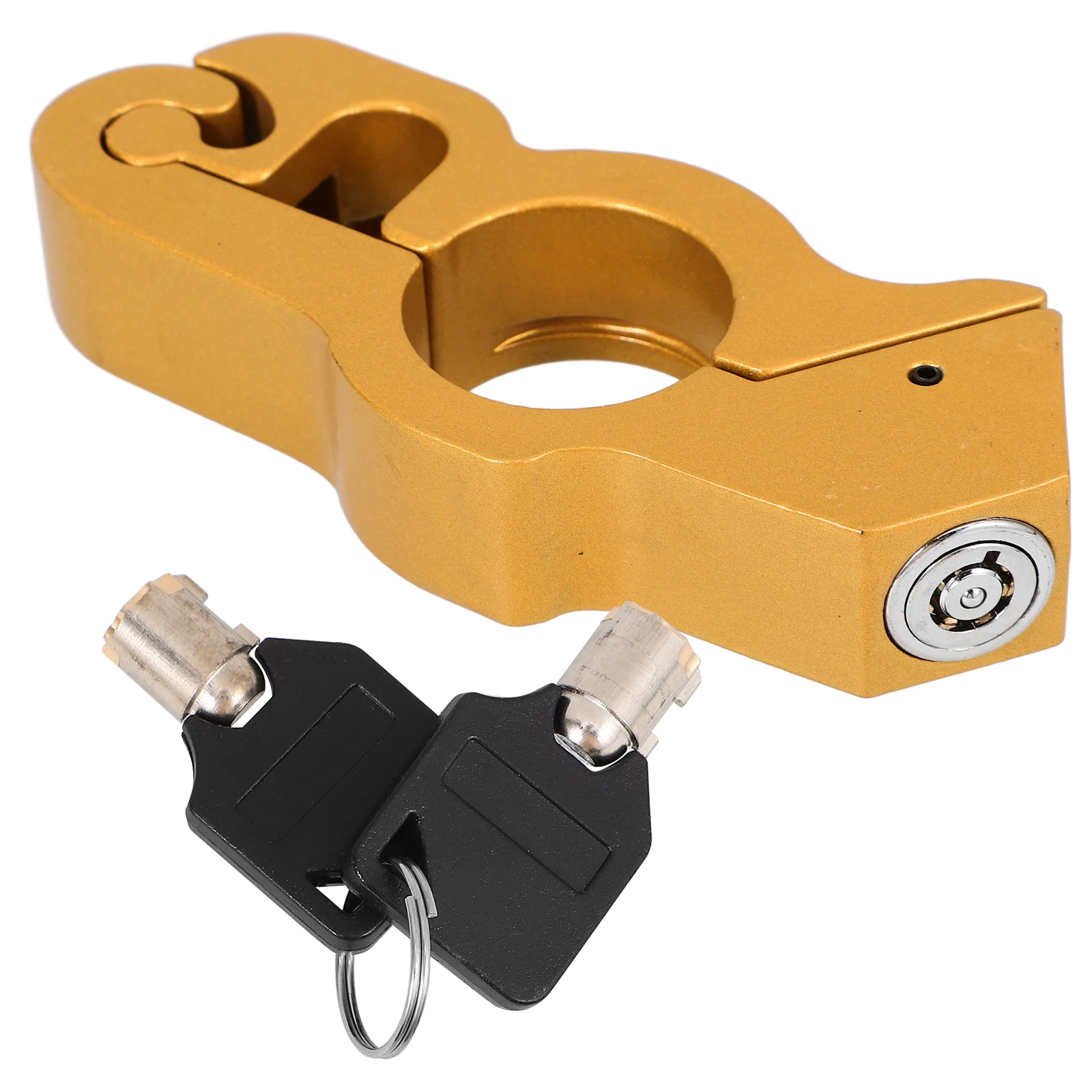 

Motorcycle Handlebar Brake Lock Sturdy Security Scooter Rotor Locking Device Lightweight Easy Installation For Most Motorbikes