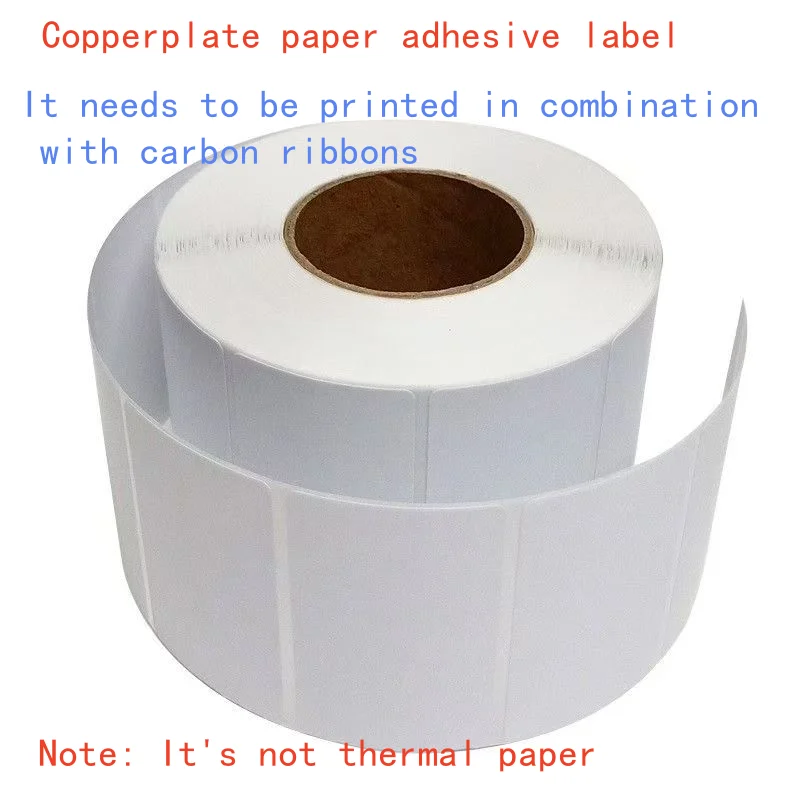 

Label printing paper, used for ribbon printing, clothing tags, barcode printing, outer box stickers, electronic tags, coated pap