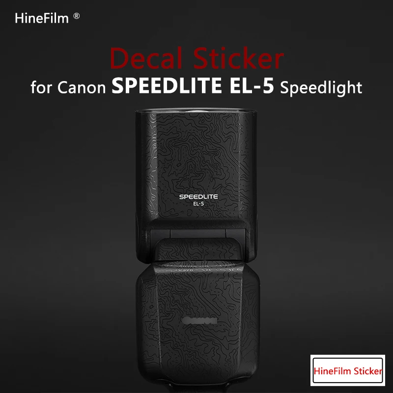 for Canon SPEEDLITE EL-5 Flash Sticker Anti-scratch Cover Film EL5 Camera Flash Speedlight  Premium Decal Skin Protector Sticker