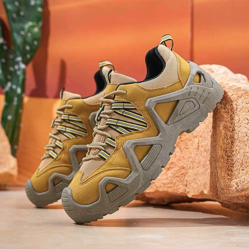 Men's labor protection shoes 2026 anti smashing, anti piercing, anti slip electric outdoor sports shoes sneakers