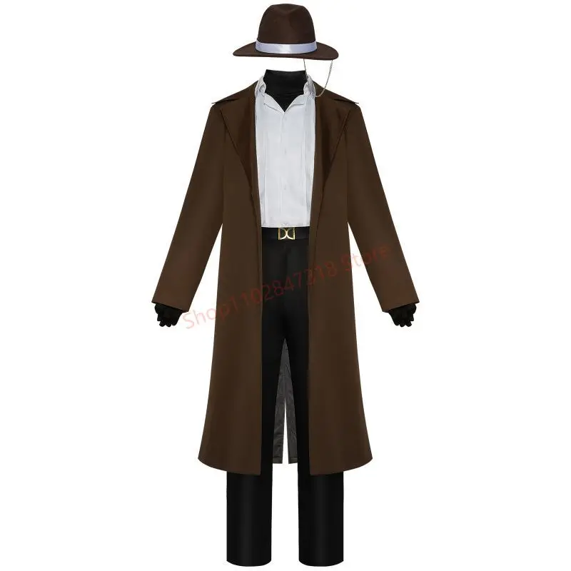 

Anime Nakahara Chuya Cosplay Costume Bungo Stray Dogs 10th Anniversary Coser Clothing Unisex Uniforms For Anime Exhibitions