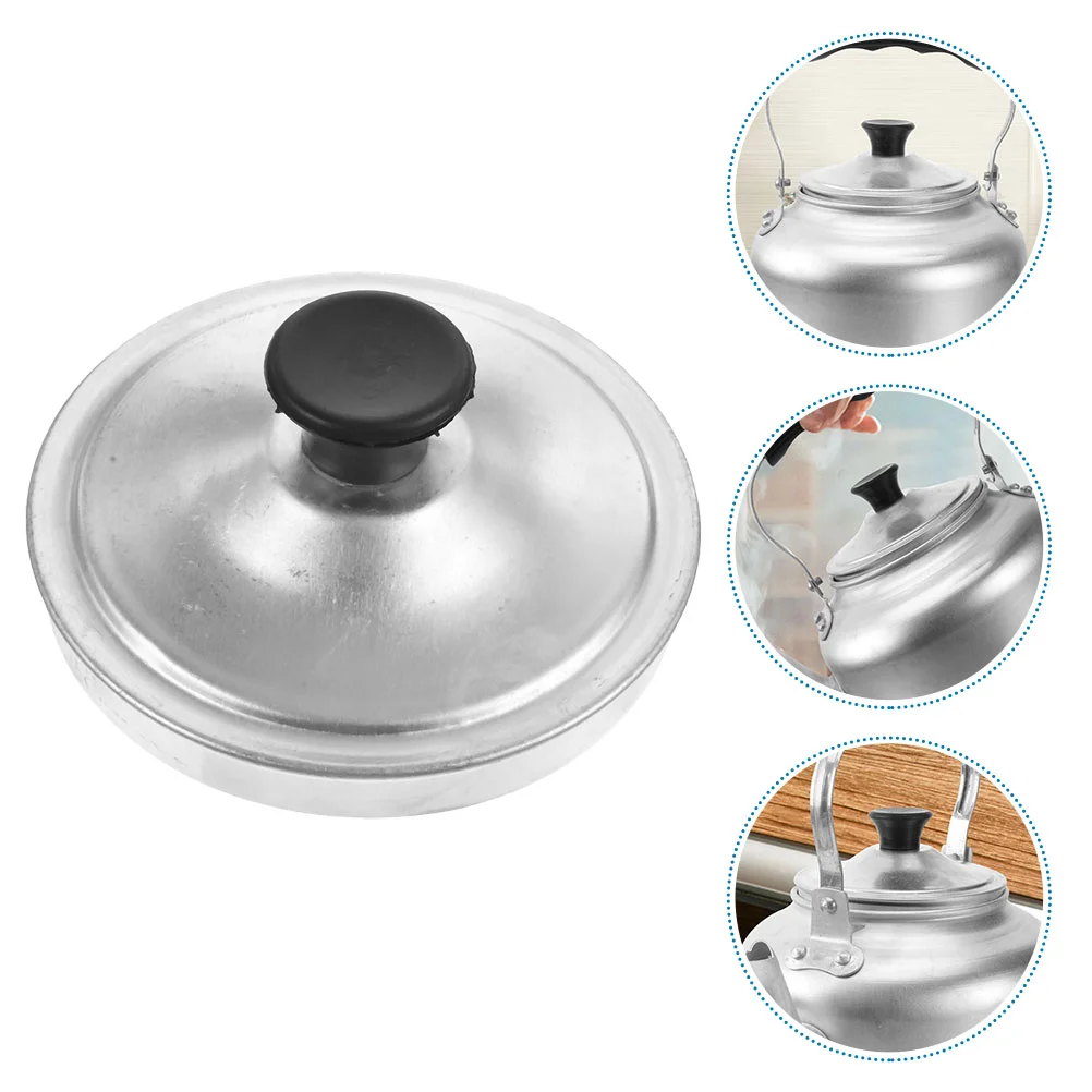 Vintage Aluminum Tea Pot Lid Replacement Knob Retro Cover Heat Resistant Sturdy Easy Install Prevent Leakage Popular Kitchen