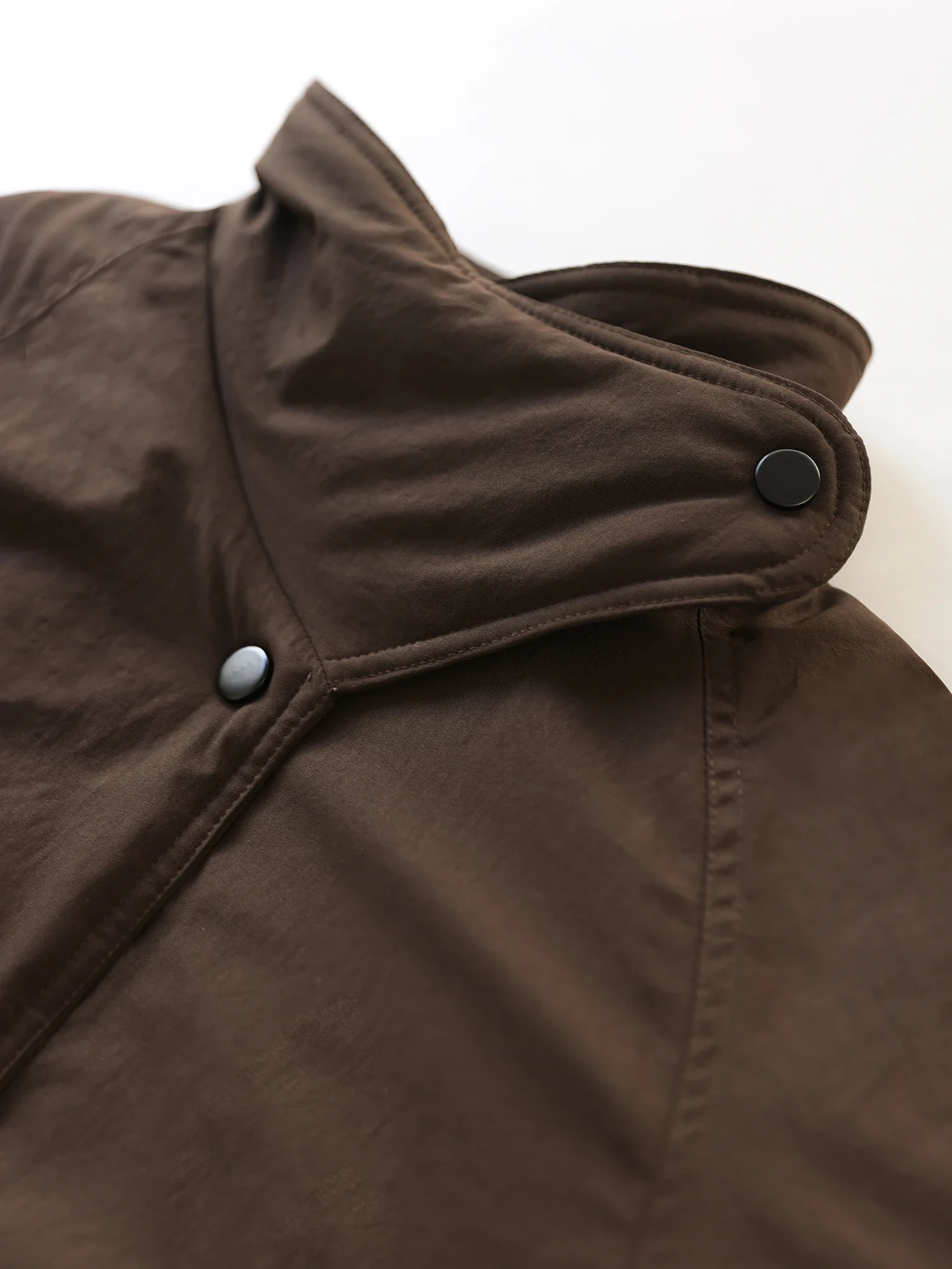 2025 Invierno nueva chaqueta de algodón para mujer abrigo de trabajo a prueba de viento con cuello alto para ir al trabajo