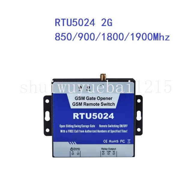

RTU5024 2G/4G GSM-контроллер для управления гаражными воротами с функцией оповещения о сбое питания и дистанционного управления автоматическими дверями