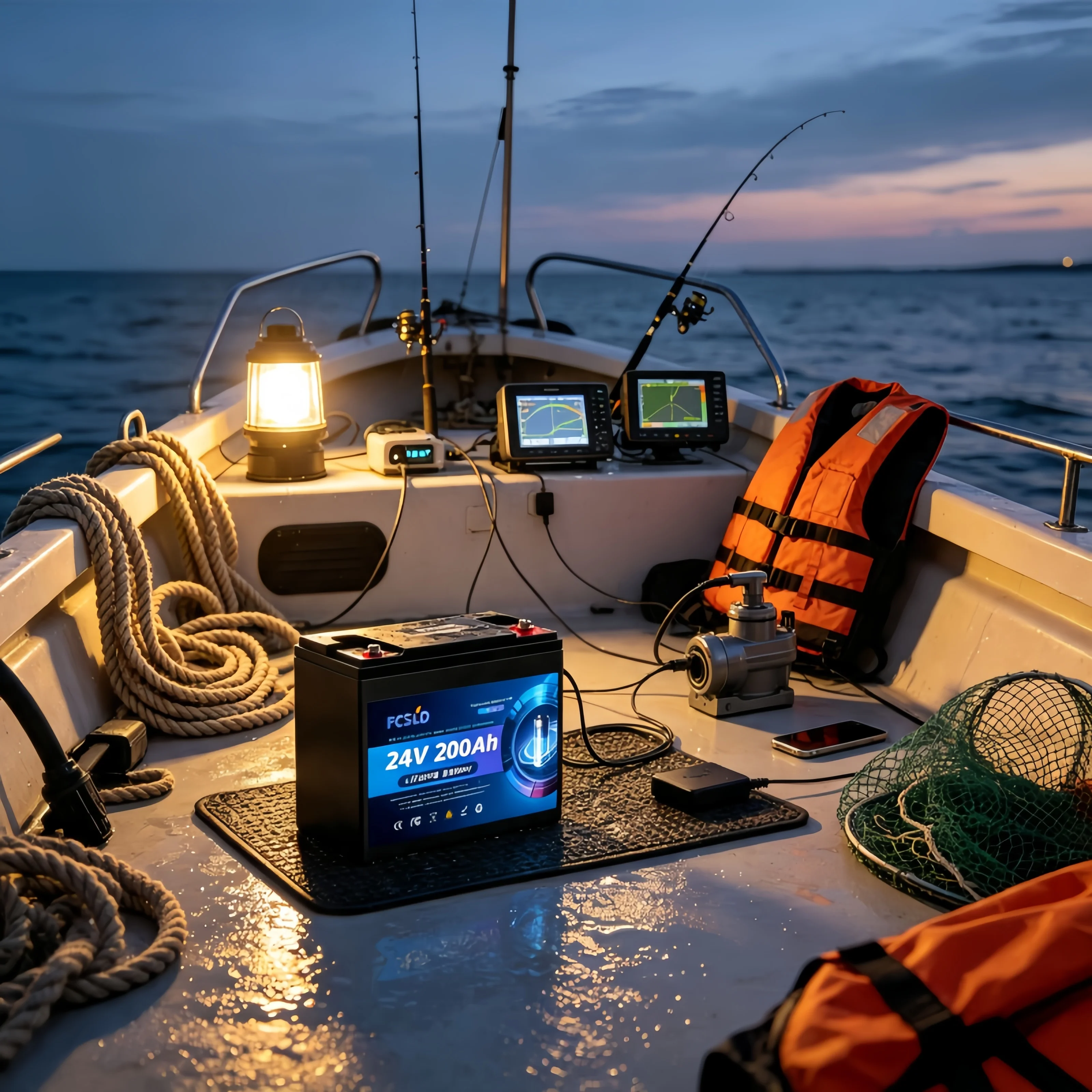 New 2026 LiFePO4 24V 100Ah-200Ah Battery Equipped With 200A BMS Rechargeable Ferrous Lithium Phosphate Off-Grid Solar RV Battery