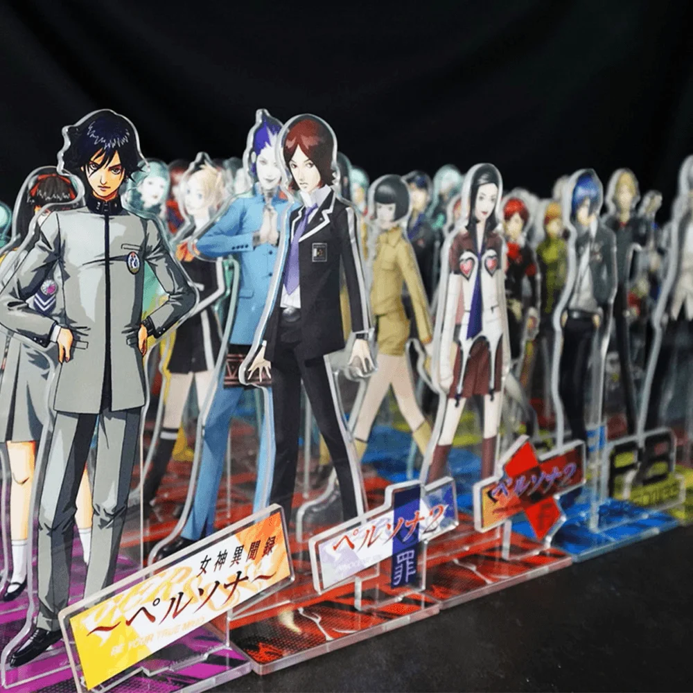 Persona Protagonist Joker 15cm Acrylic Stand Keychain Action Figure Model Desk Decor Bag Charm Itabag Accessories Toy Gift