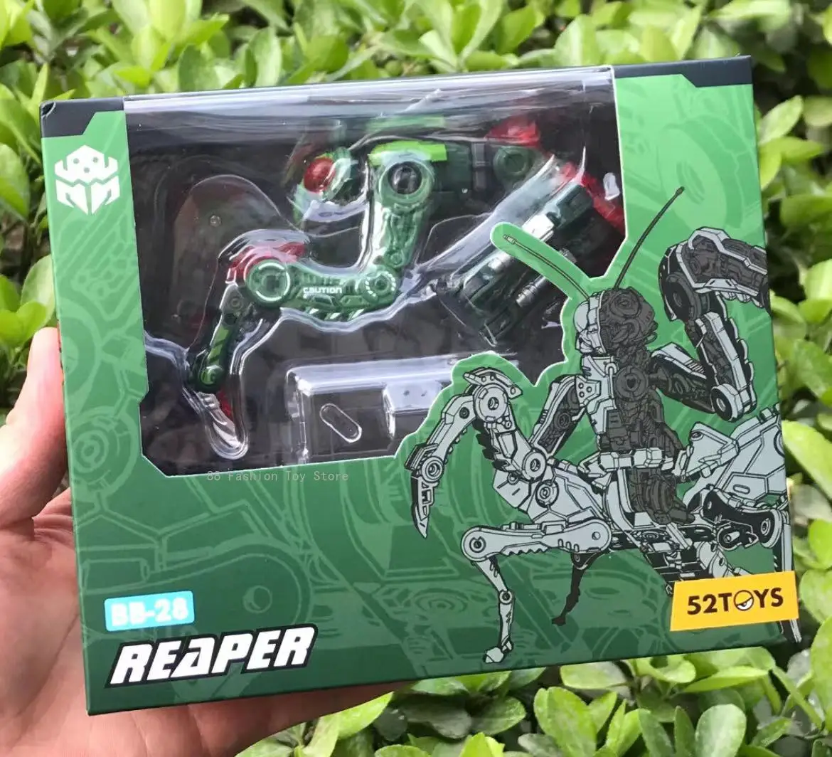 In Stock Original 52TOYS BeastBox Reaper Deformation Toys Mantis Converting Toys Deformable Action Figures Toy Collection Models