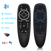 G10S 2.4G Wireless Air Mouse G10SPRO Voice Remote Control Gyroscope IR Learning G10SPRO BT For Android TV Box