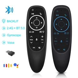 G10S 2.4G Wireless Air Mouse G10SPRO Voice Remote Control Gyroscope IR Learning G10SPRO BT For Android TV Box