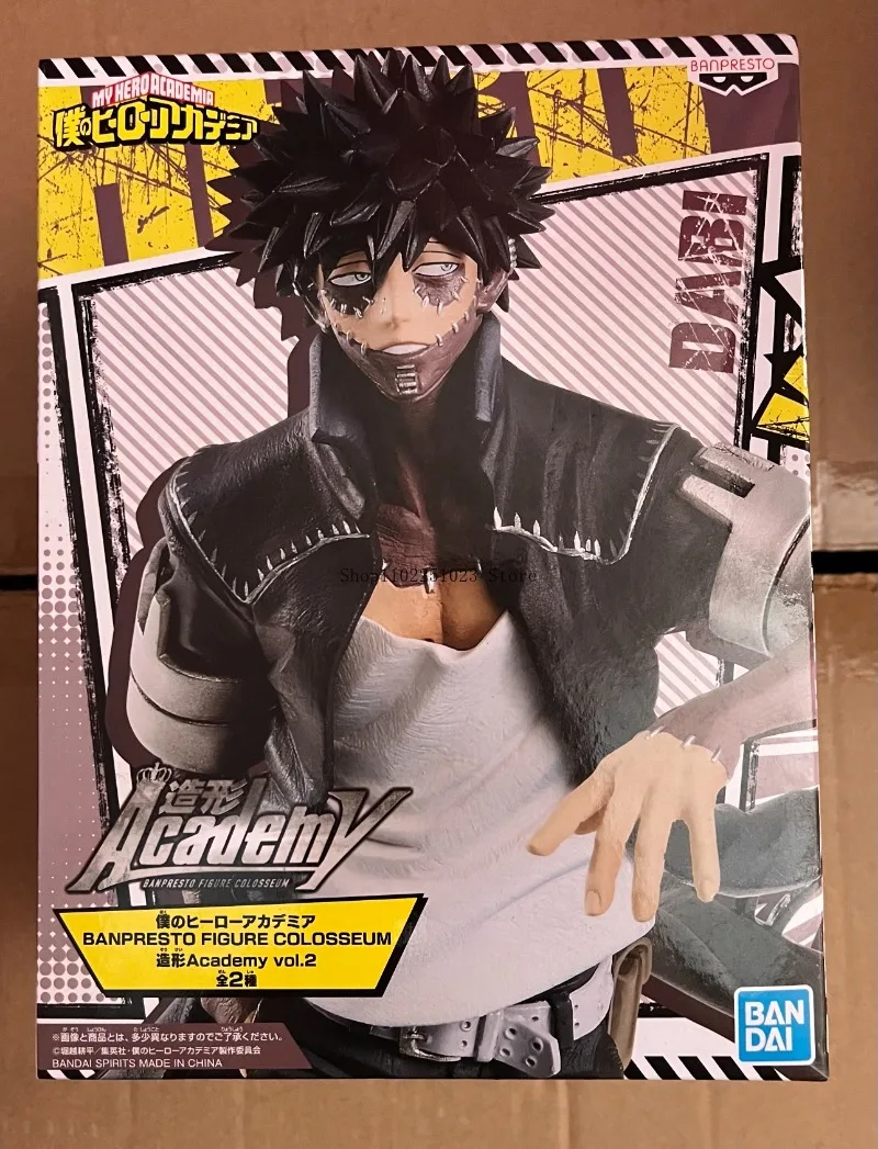 Original My Hero Academia Vol.2 Dabi BANPRESTO FIGURE COLOSSEUM Anime Action Figure Desktop Ornaments Cartoon Figures Model