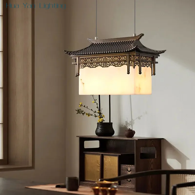 Zen Inspired New Chinese Style Pendant Lights Courtyard Lights Palace Chinese Restaurants  Lanterns  Pagodas  Houses  Tea Rooms
