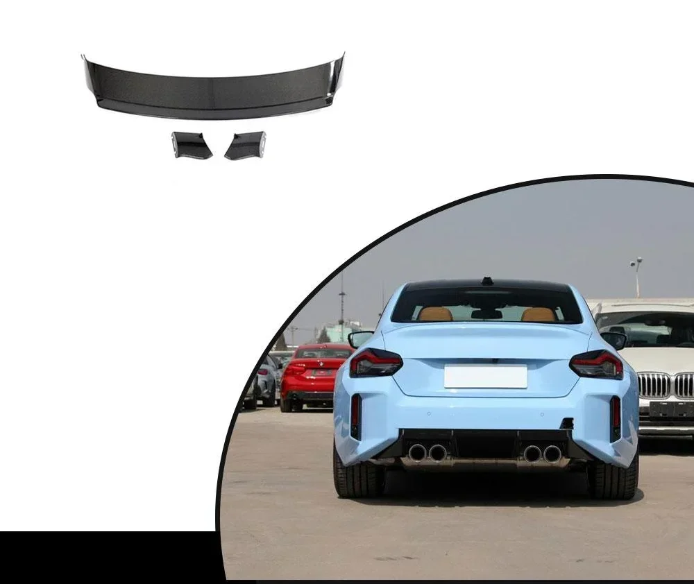 High End Car Modified Carbon Fiber Body Kit Rear Wing TRUNK Spoiler for BMW G87 M2