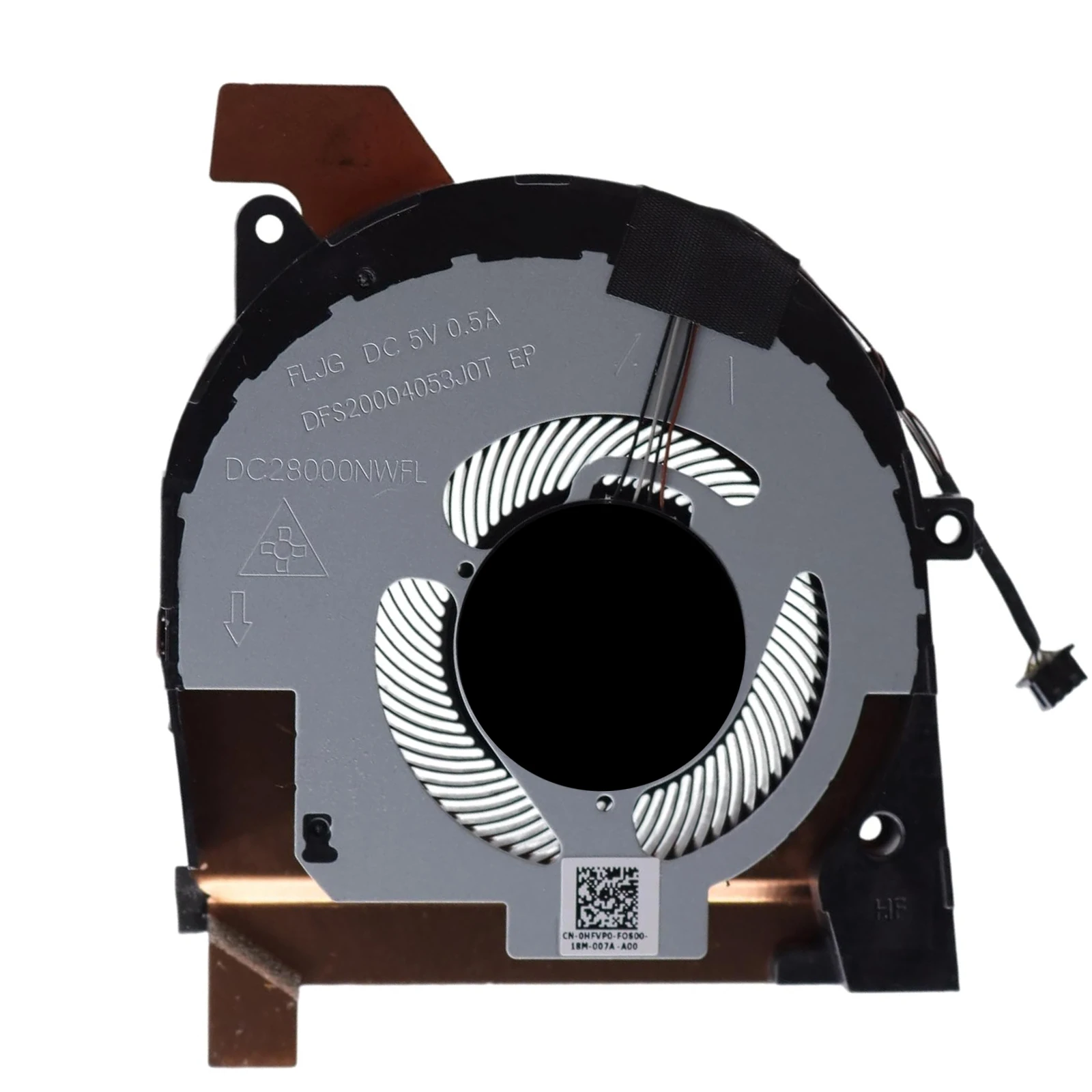 ​ De-ll Latitude 5501 5511 Precision 3541 3551 시리즈 노트북용 CPU 냉각 팬 0CVMC1 0HY6C8 058FXF 신제품