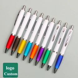 100pcs Free Custom Plastic Ballpoint Pen Promotion Pens for Business Office Gift Multi Function Pen