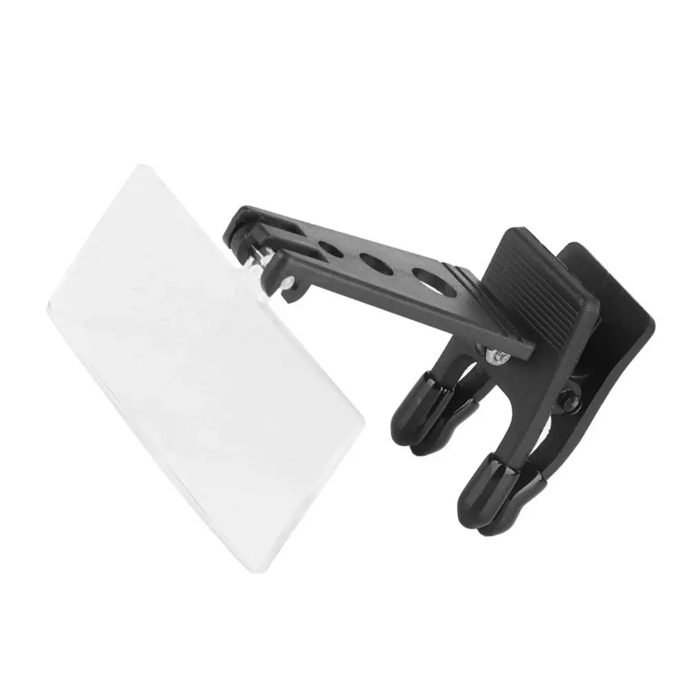 New Folding LED Magnifier Adjustable Reading Magnifying Glass Hands Free Light Spec Glasses Clip on Eyeglass image 4